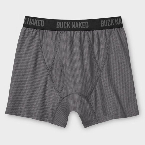 Duluth Buck Naked Graphite Gray Short Boxer Brief XL 40-42 New In Package - Picture 1 of 6